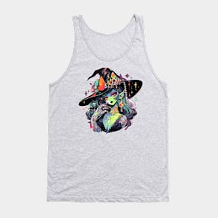 Creepy Cute Orc Witch Tank Top